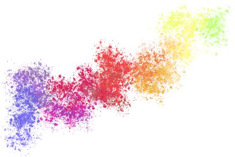 Colorful Paint Splatter